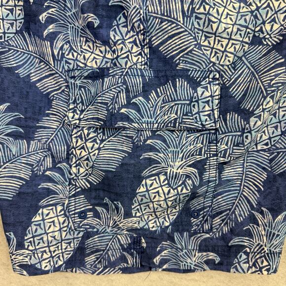 Tommy Bahama Swim Trunks Mens XXL 2XL Blue Pineapple Board Shorts Mesh Lined - Picture 11 of 15